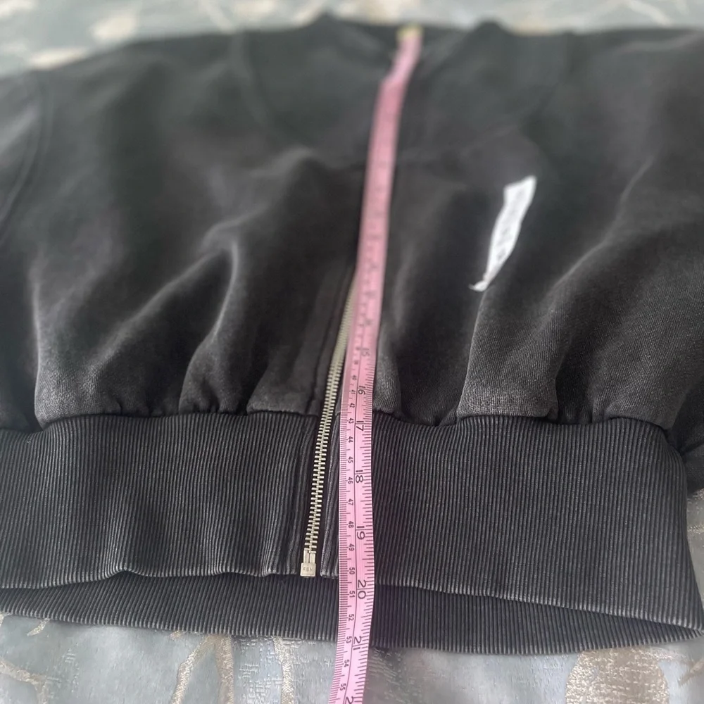 New Zara Chic Black Bomber Jacket for Women - Picture 4 of 12